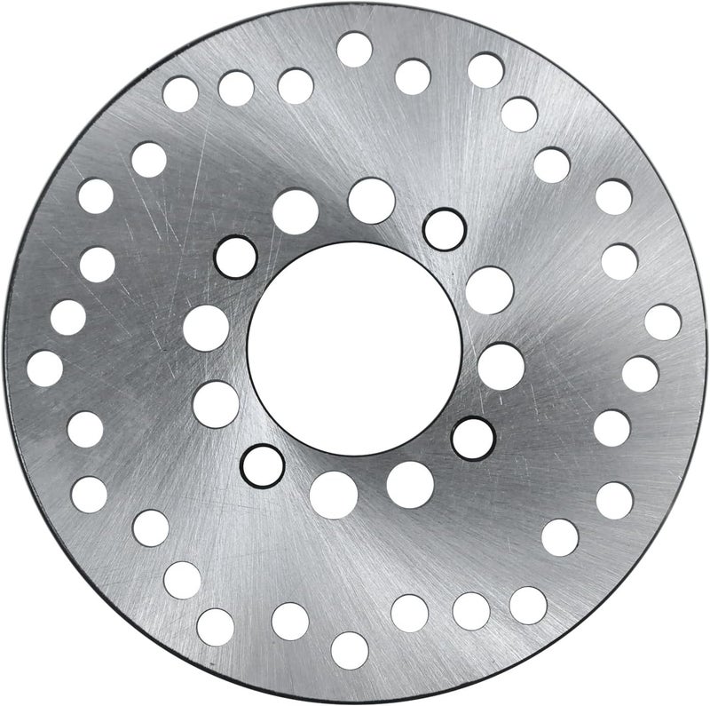 HOLATO 160mm 6.3" Rear Brake Disc Rotor Plate for 50cc 70cc 90cc 110cc 125cc Tao Tao Coolster Roketa Kazuma Baja BMS Jetmoto SUNL 4-Stroke Chinese Four Wheeler Quad Kids ATV Go Kart Parts Heavy duty - Image 4